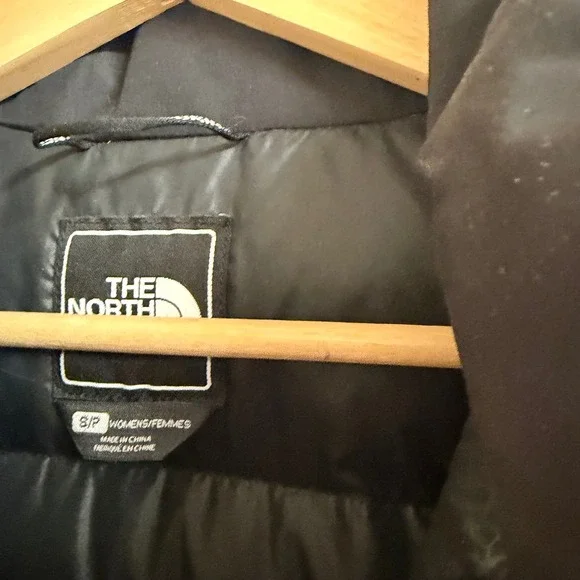 North Face Arctic Goose Down Parka Hyvent Jacket Black Womens S Gorpcore Outdoor - Picture 8 of 13